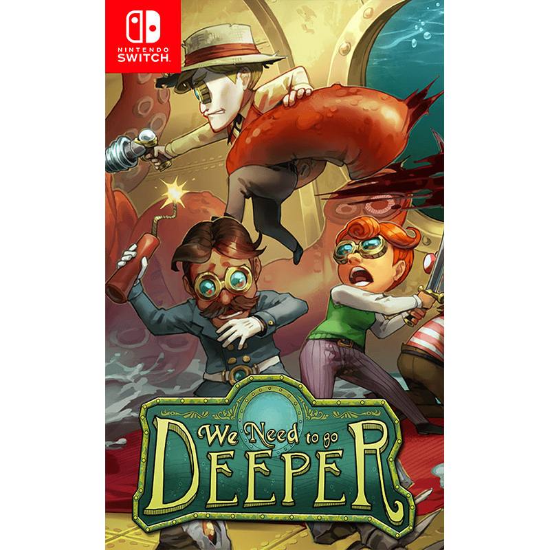 کاور بازی We Need to Go Deeper برای نینتندو سوییچ