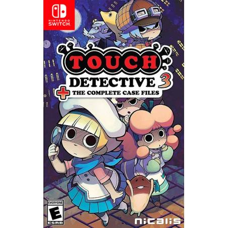 کاور بازی Touch Detective 3 + The Complete Case Files برای نینتندو سوییچ