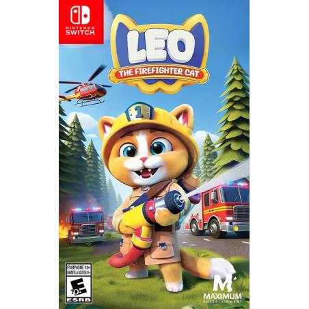 کاور بازی Leo The Firefighter CatLeo The Firefighter Cat برای نینتندو سوییچ