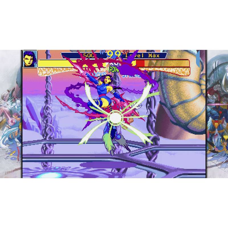 اسکرین شات از گیم پلی بازی MARVEL vs. CAPCOM Fighting Collection AC نسخه نینتندو سوییچ تصویر 2