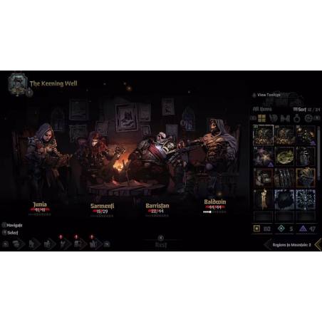 اسکرین شات (تصویر گیم پلی) بازی Darkest Dungeon II نسخه نینتندو سوییچ (Nintendo Switch) تصویر 1