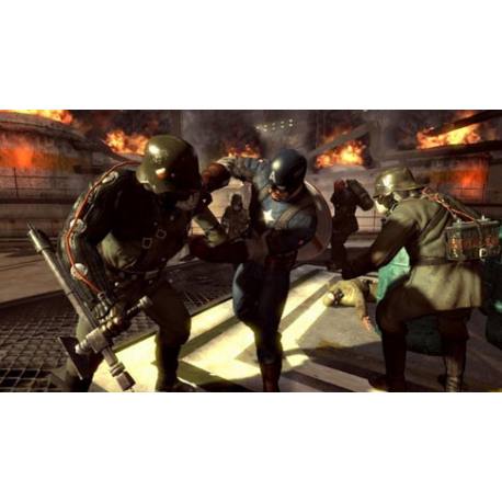 Captain America : Super Soldier بازی Xbox 360