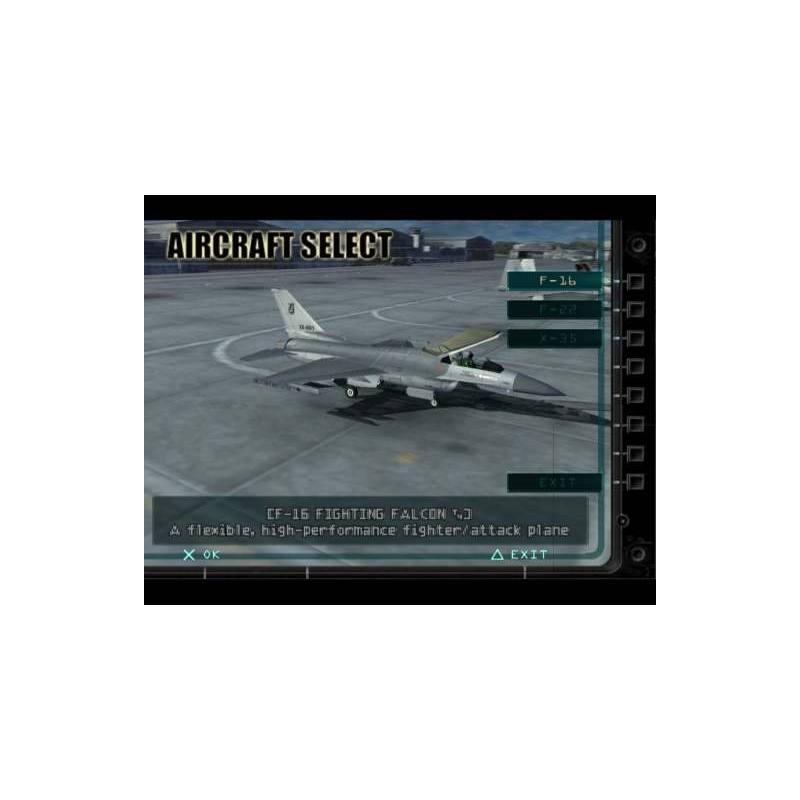 اسکرین شات بازی Energy Airforce برای PS2