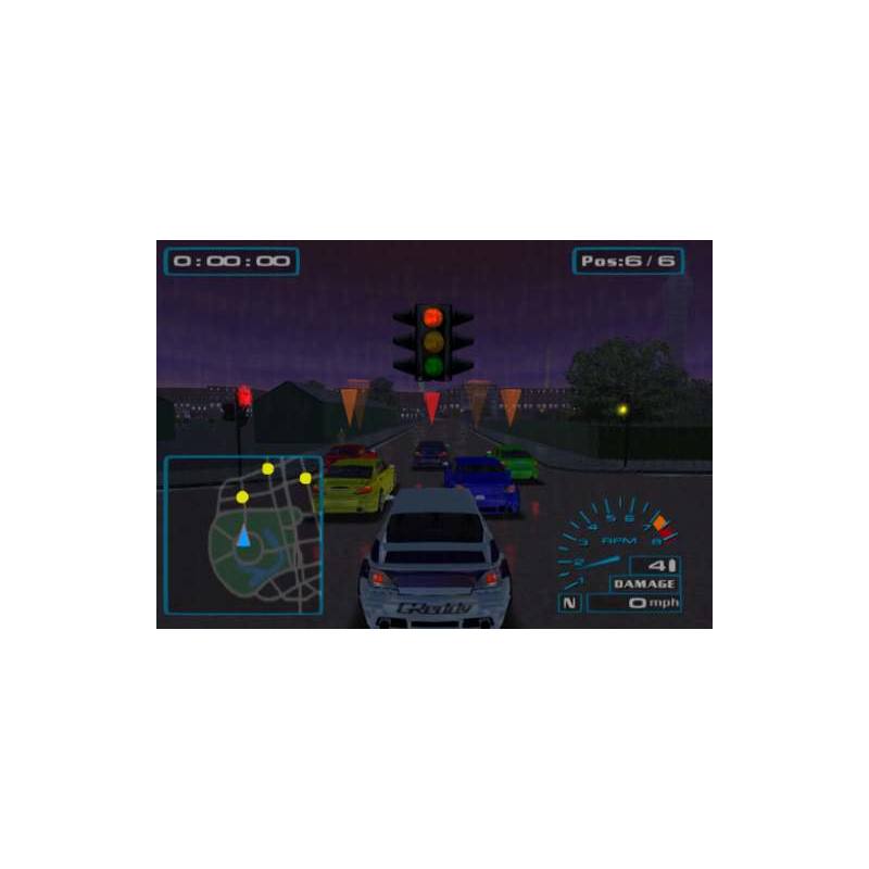 اسکرین شات بازی Midnight Club Street Racing برای PS2