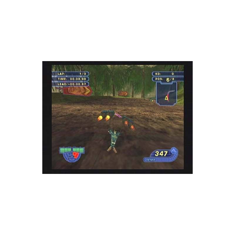 اسکرین شات(تصویر گیم پلی) بازی Star Wars Racer Revenge برای PS2