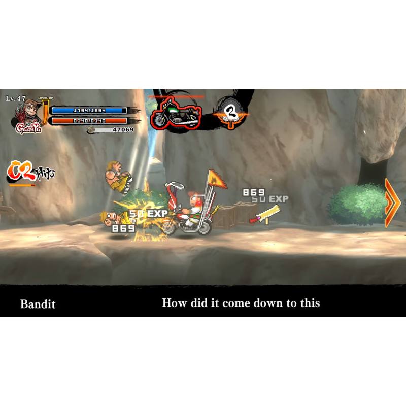 اسکرین شات (تصویر گیم پلی) بازی River City Saga Three Kingdoms Next نسخه نینتندو سوییچ (Nintendo Switch) تصویر 4