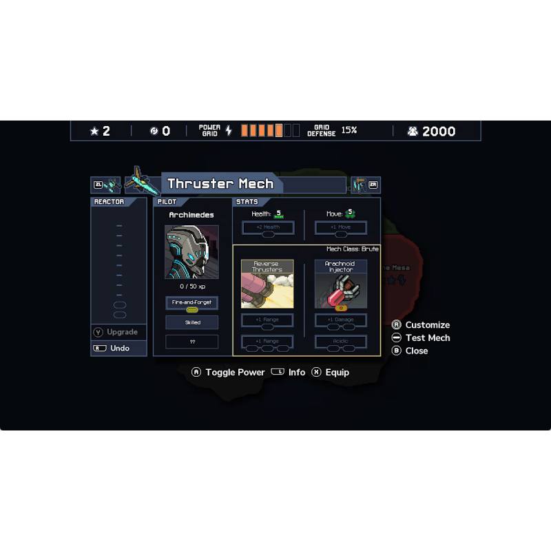 اسکرین شات (تصویر گیم پلی) بازی Into the Breach نسخه نینتندو سوییچ (Nintendo Switch) تصویر 6