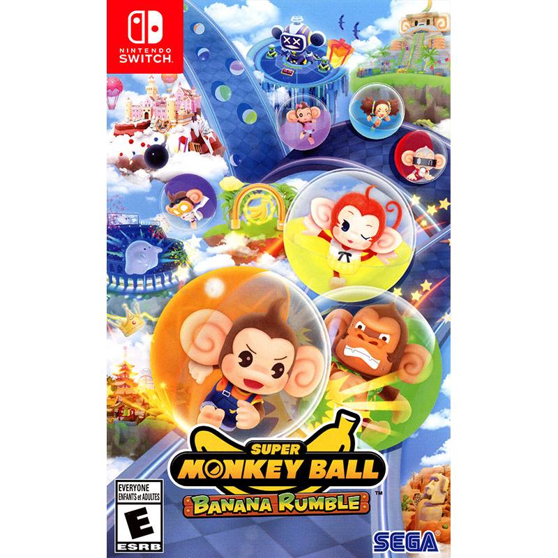 کاور بازی Super Monkey Ball Banana Rumble برای نینتندو سوییچ