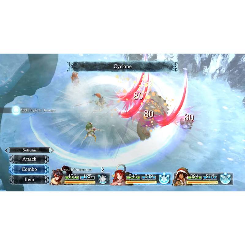 اسکرین شات (تصویر گیم پلی) بازی I am Setsuna نسخه نینتندو سوییچ (Nintendo Switch) تصویر 5