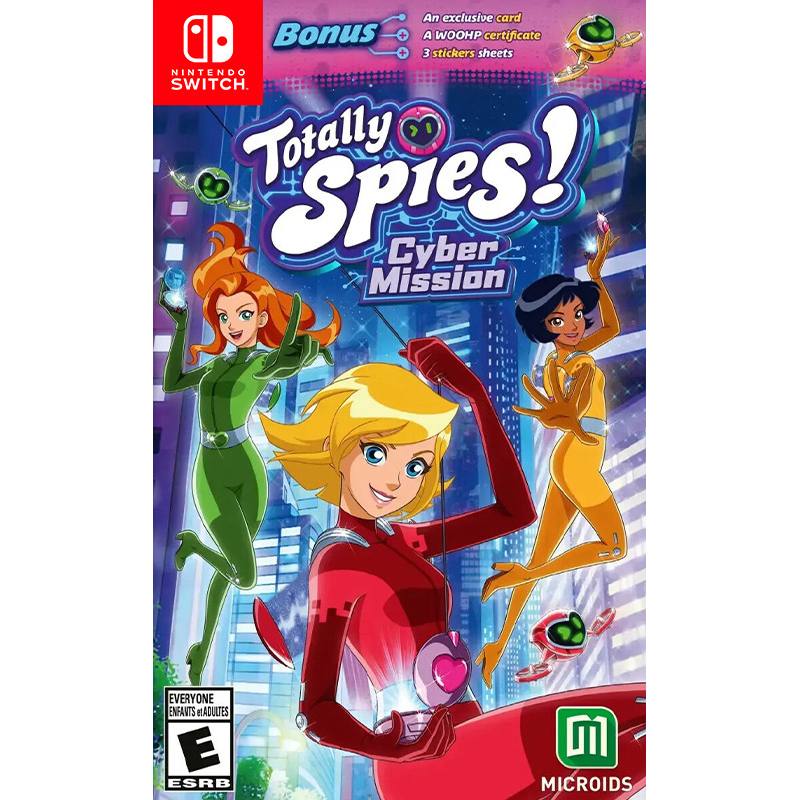 کاور بازی Totally Spies - Cyber Mission برای نینتندو سوییچ