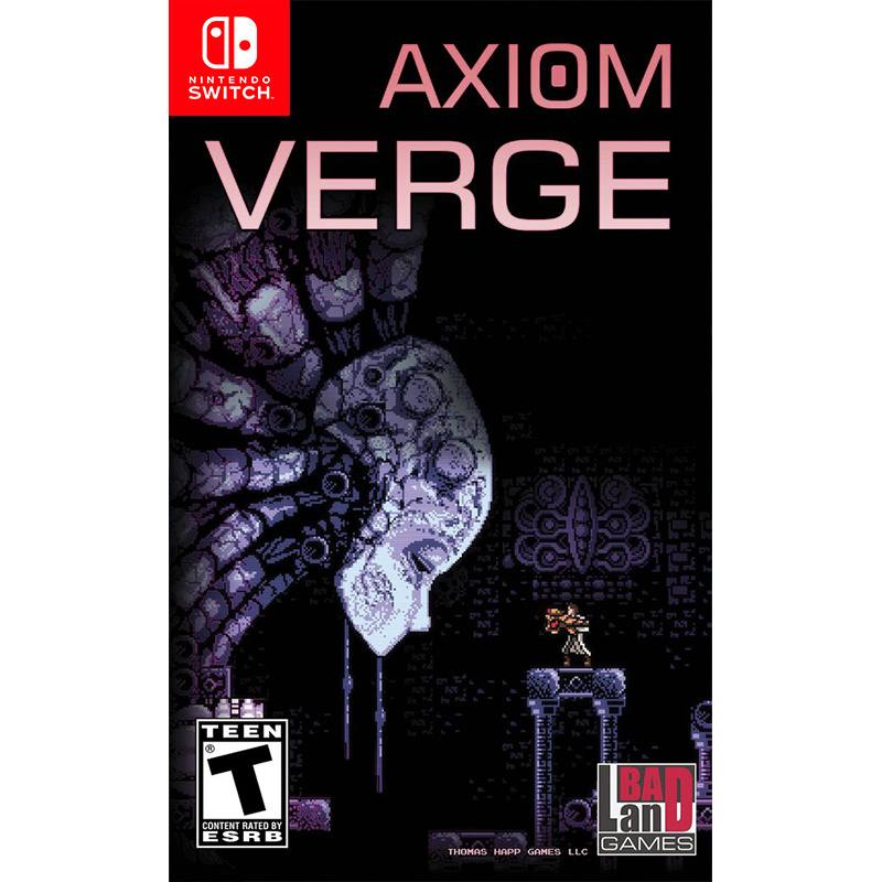 کاور بازی Axiom Verge برای نینتندو سوییچ