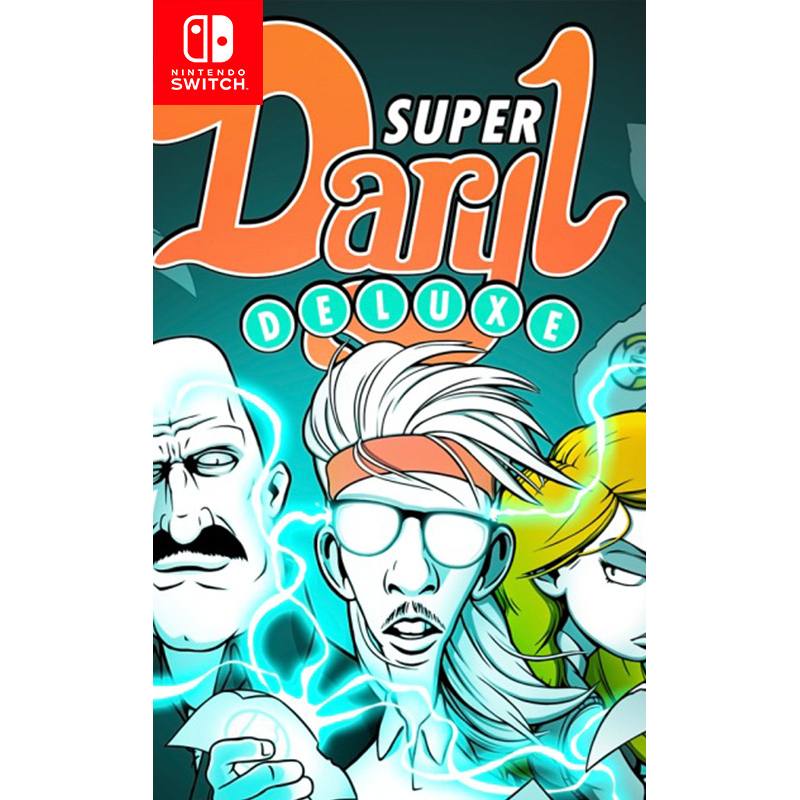 کاور بازی Super Daryl Deluxe برای نینتندو سوییچ