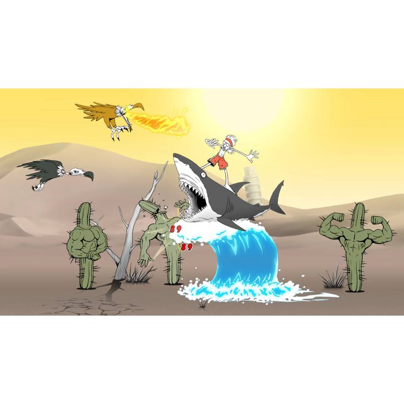 اسکرین شات (تصویر گیم پلی) بازی Super Daryl Deluxe نسخه نینتندو سوییچ (Nintendo Switch) تصویر 3