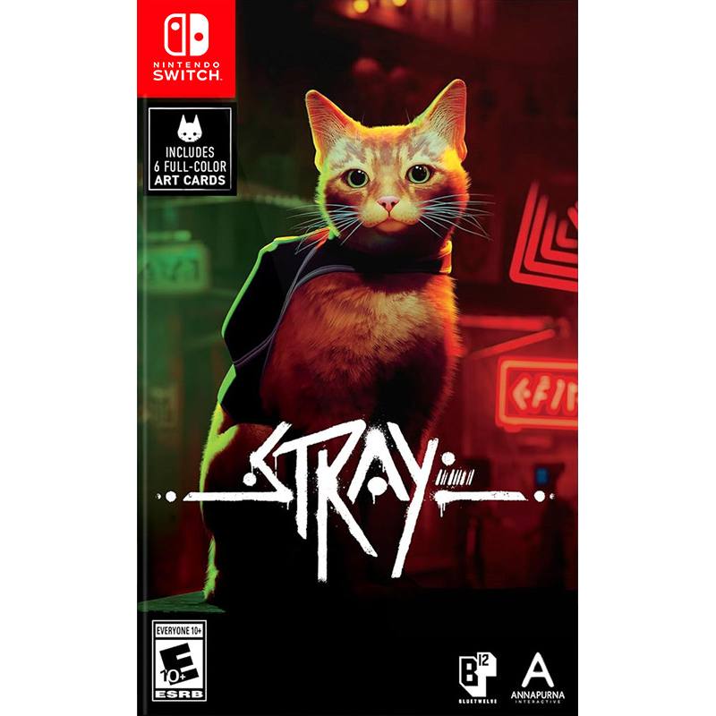 کاور بازی Stray برای نینتندو سوییچ