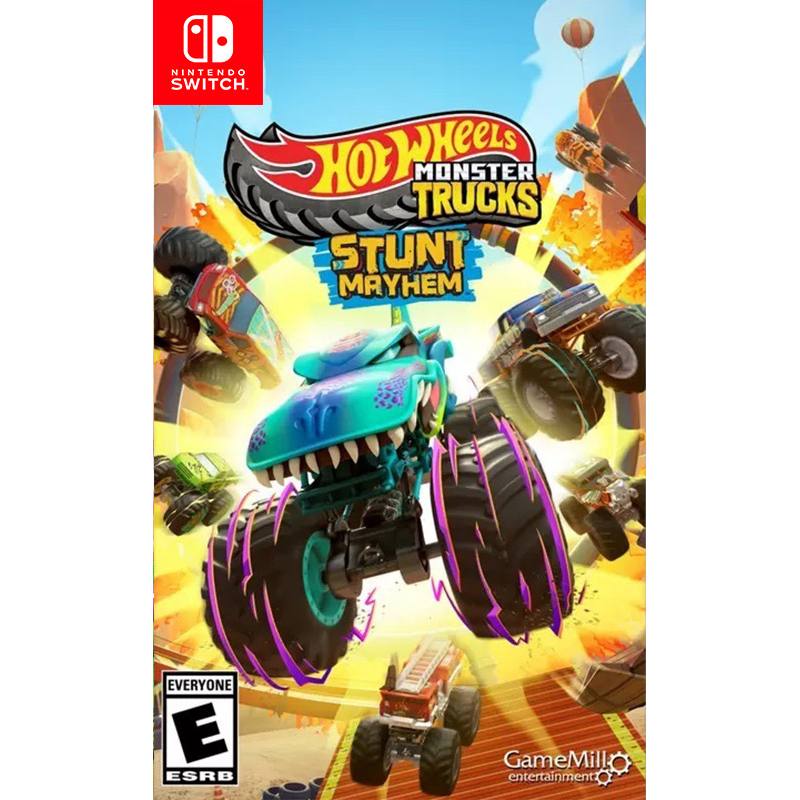 کاور بازی Hot Wheels Monster Trucks Stunt Mayhem برای نینتندو سوییچ