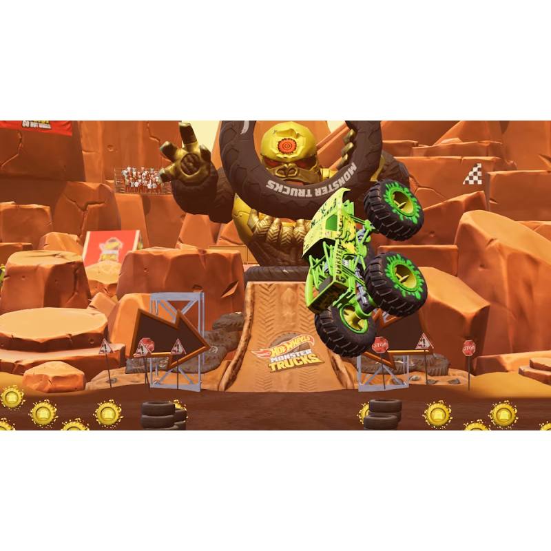 اسکرین شات (تصویر گیم پلی) بازی Hot Wheels Monster Trucks Stunt Mayhem نسخه نینتندو سوییچ (Nintendo Switch) تصویر 5