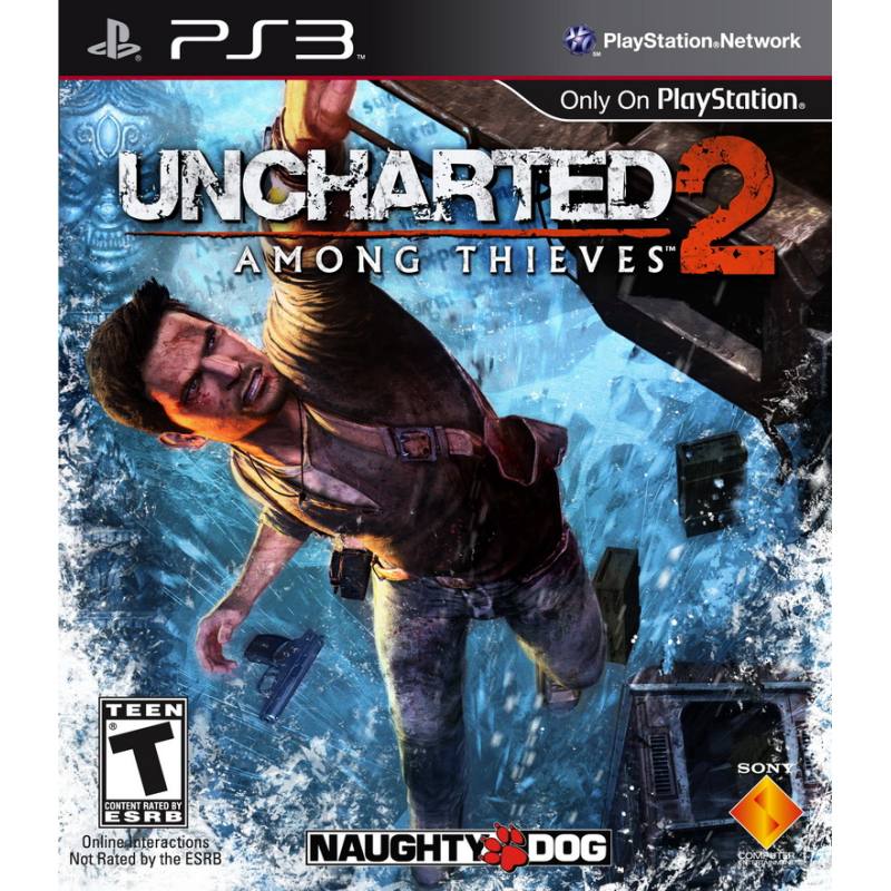 کاور بازی Uncharted 2 Among Thieves برای PS3