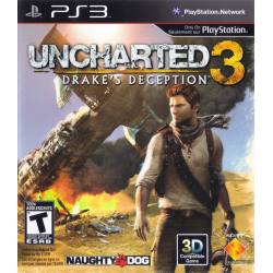 کاور بازی Uncharted 3 Drake's Deception برای PS3