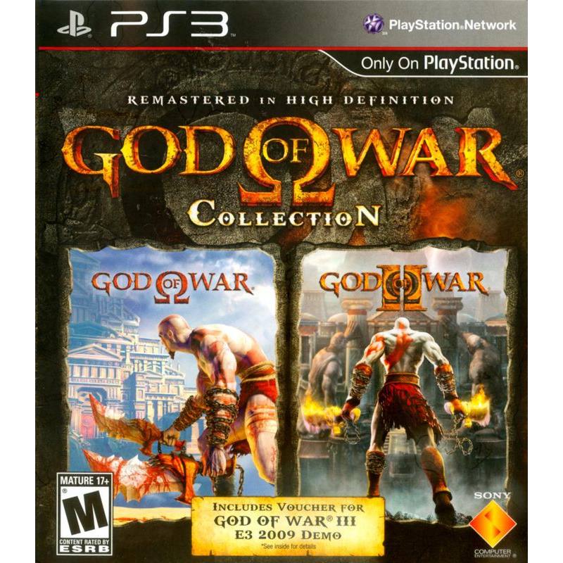 کاور بازی God of War Collection برای PS3