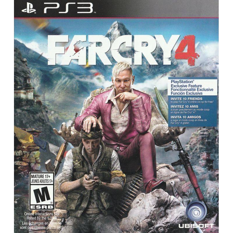 کاور بازی Far Cry 4 برای PS3