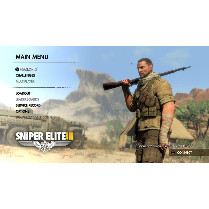 اسکرین شات و تصویر گیم پلی بازی Sniper Elite 3+DLC نسخه PS3 تصویر 1