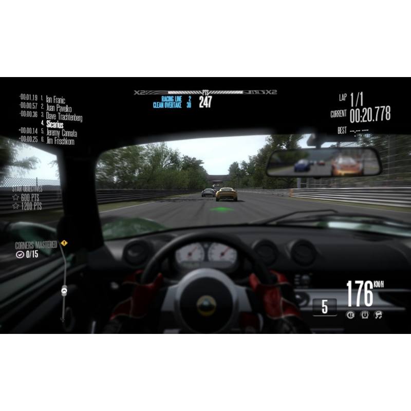 اسکرین شات و تصویر گیم پلی بازی Need for Speed Shift نسخه PS3 تصویر 6