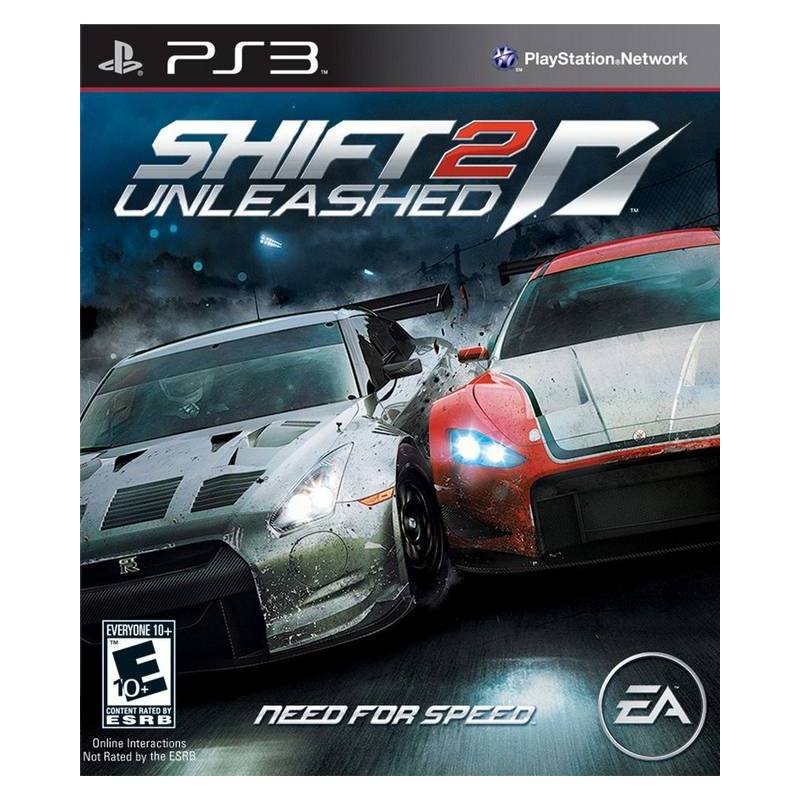 کاور بازی Need for Speed Shift 2 Unleashed برای PS3