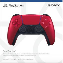 کنترلر (دسته) PS5 مدل Volcanic Red (قرمز آتشفشانی یا قرمز متالیک) تصویر باکس (جعبه) کنترلر