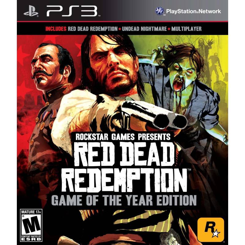 کاور بازی Red Dead Redemption Game of the Year Edition برای PS3