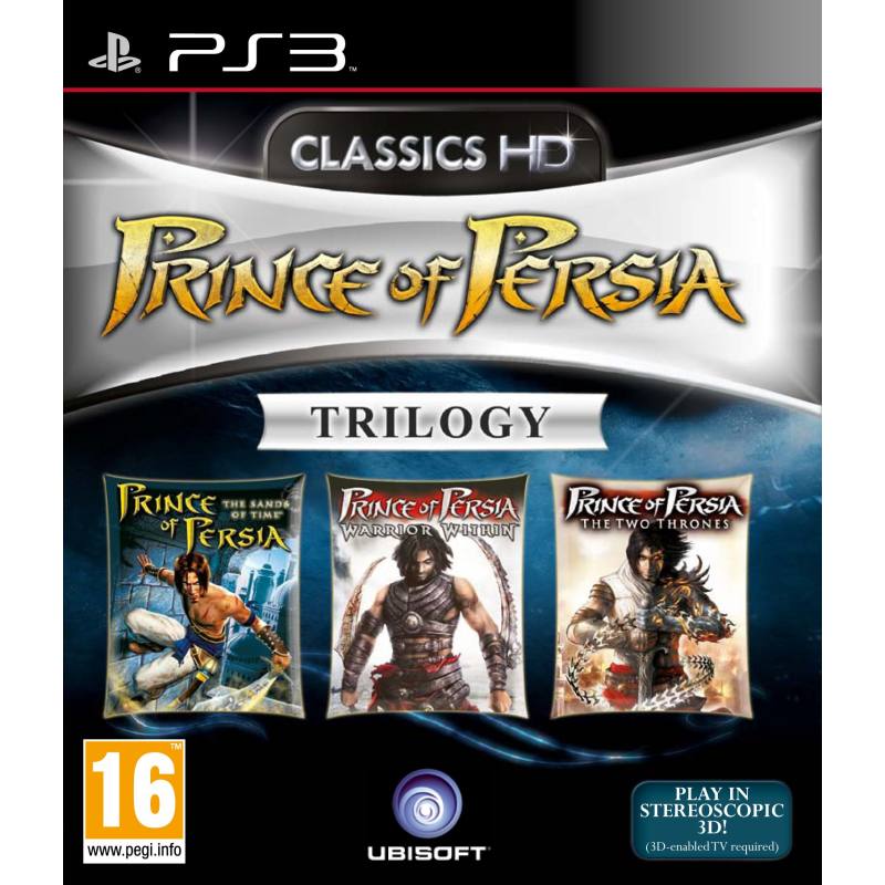کاور بازی Prince of Persia Trilogy برای PS3