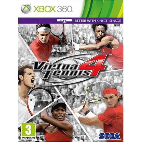 Virtua Tennis 4 بازی Xbox 360