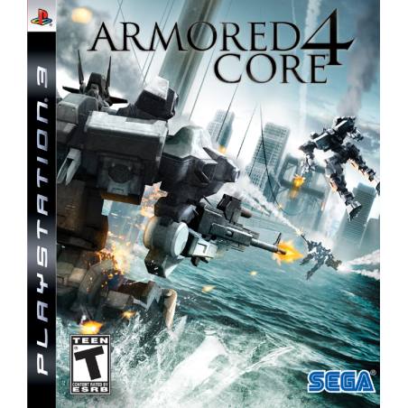 کاور بازی Armored Core 4 برای PS3 کاور بازی Armored Core 4 برای PS3