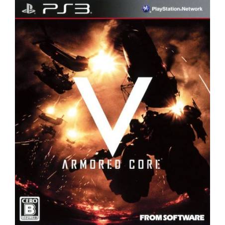 کاور بازی Armored Core V برای PS3 کاور بازی Armored Core V برای PS3