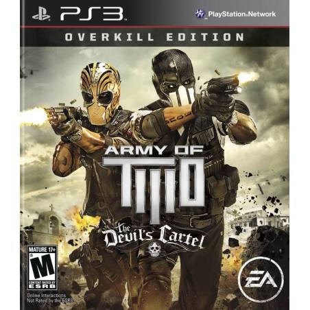 کاور بازی Army Of Two: The Devil's Cartel برای PS3 کاور بازی Army Of Two: The Devil's Cartel برای PS3