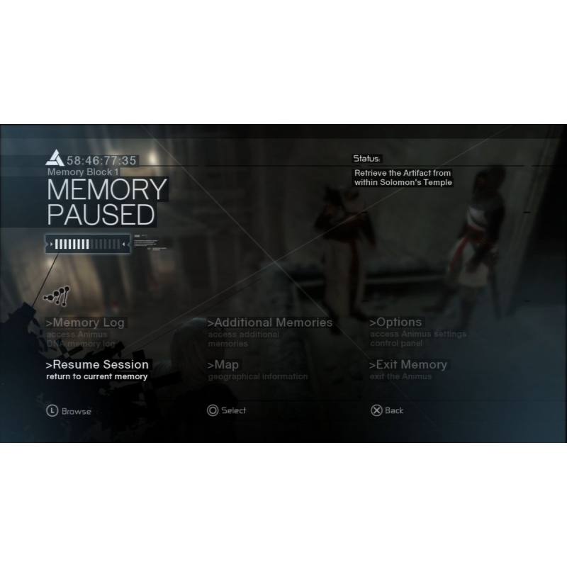 اسکرین شات و تصویر گیم پلی بازی Assassin's Creed نسخه PS3 تصویر 1