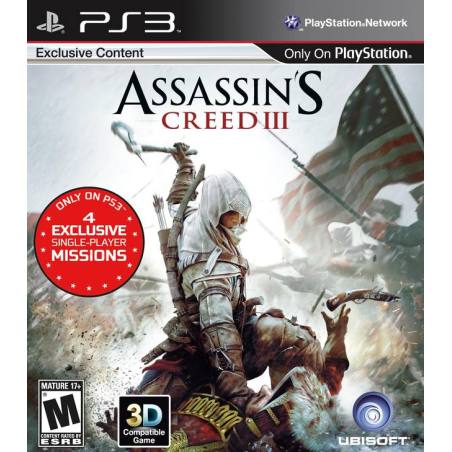 کاور بازی Assassin's Creed III (Special Edition) برای PS3 کاور بازی Assassin's Creed III (Special Edition) برای PS3