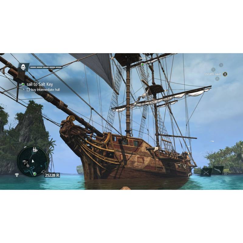 اسکرین شات و تصویر گیم پلی بازی Assassin's Creed IV: Black Flag نسخه PS3 تصویر 3