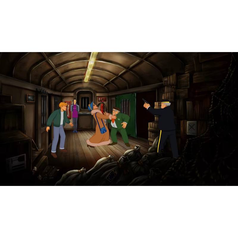 اسکرین شات (تصویر گیم پلی) بازی Broken Sword - Shadow of the Templars Reforged نسخه نینتندو سوییچ (Nintendo Switch) تصویر 1