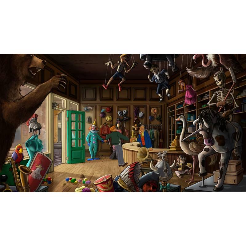 اسکرین شات (تصویر گیم پلی) بازی Broken Sword - Shadow of the Templars Reforged نسخه نینتندو سوییچ (Nintendo Switch) تصویر 3