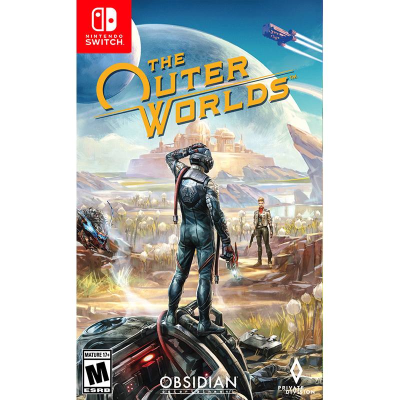 کاور بازی The Outer Worlds برای نینتندو سوییچ