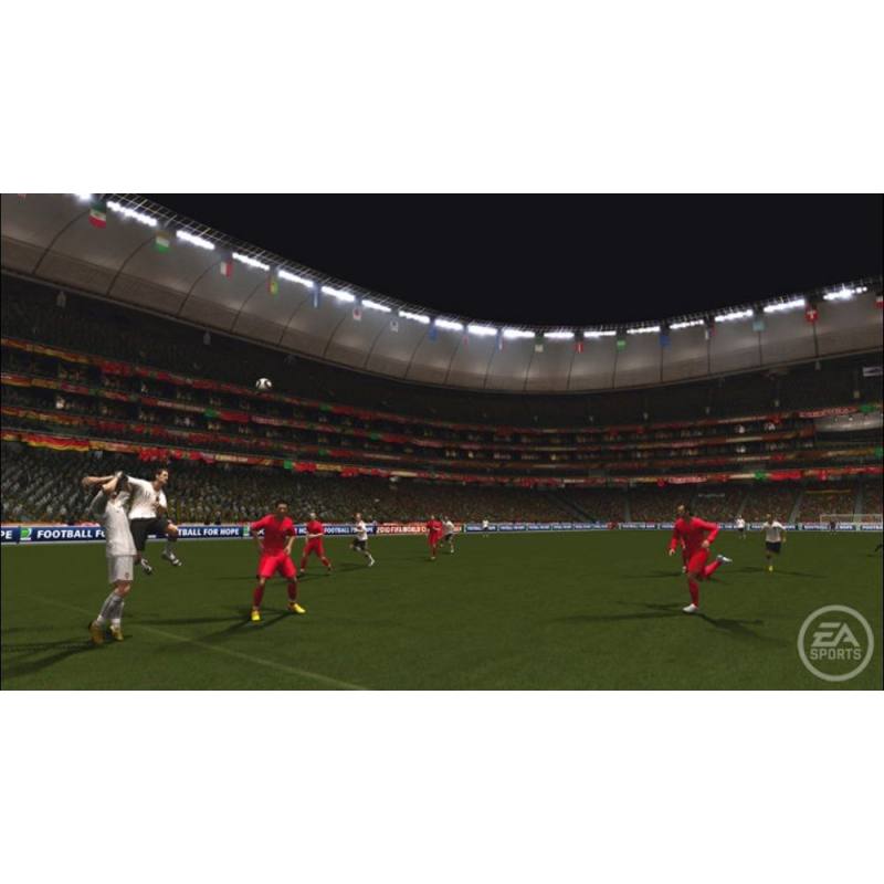 اسکرین شات و تصویر گیم پلی بازی کاور بازی Fifa 2010 World Cup South Africa برای PS3 نسخه PS3 تصویر 1