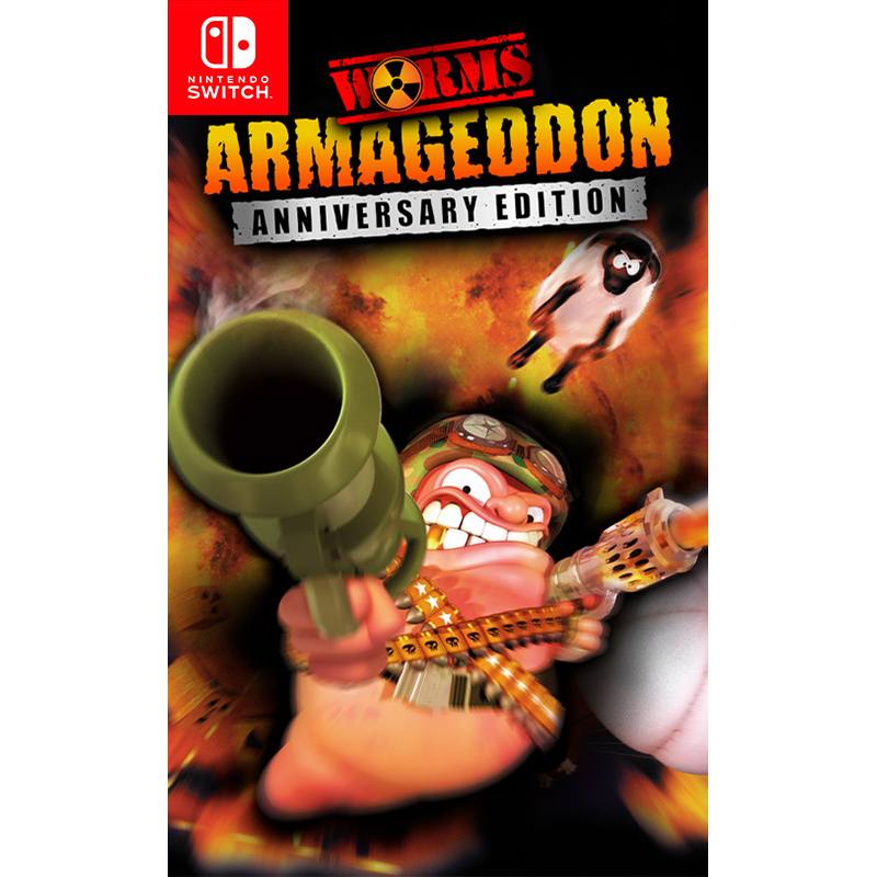 کاور بازی Worms Armageddon Anniversary Edition برای نینتندو سوییچ