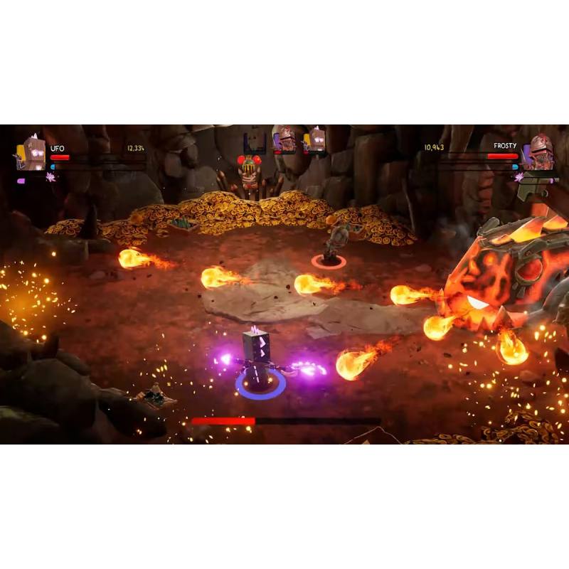 اسکرین شات (تصویر گیم پلی) بازی Big Helmet Heroes نسخه نینتندو سوییچ (Nintendo Switch) تصویر 1