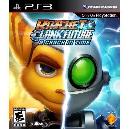 کاور بازی Ratchet and Clank: A Crack in Time برای PS3 کاور بازی Ratchet and Clank: A Crack in Time برای PS3
