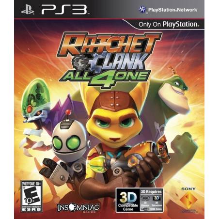 کاور بازی Ratchet and Clank All 4 One برای PS3 کاور بازی Ratchet and Clank All 4 One برای PS3