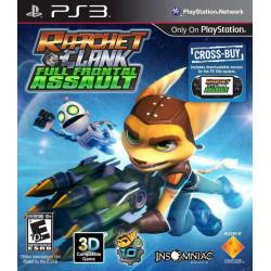 کاور بازی Ratchet and Clank Full Frontal Assault برای PS3