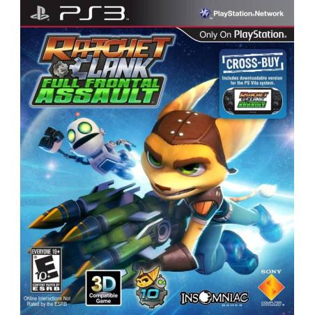 کاور بازی Ratchet and Clank Full Frontal Assault برای PS3 کاور بازی Ratchet and Clank Full Frontal Assault برای PS3