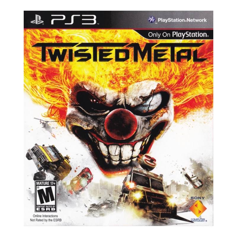 کاور بازی Twisted Metal برای PS3