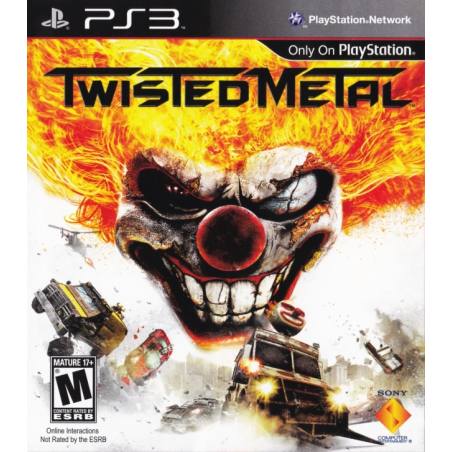 کاور بازی Twisted Metal برای PS3 کاور بازی Twisted Metal برای PS3