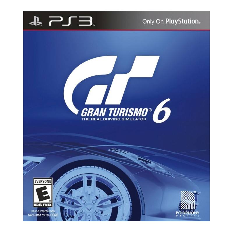 کاور بازی Gran Turismo 6 برای PS3
